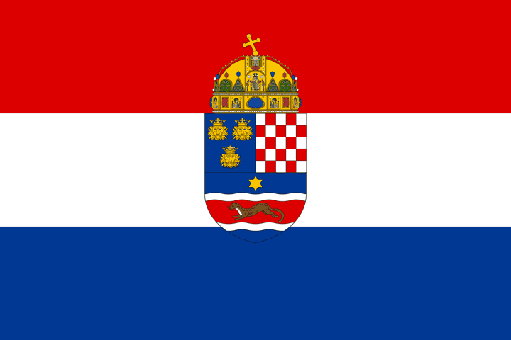 Kingdom of Croatia-Slavonia, 1868 (official)