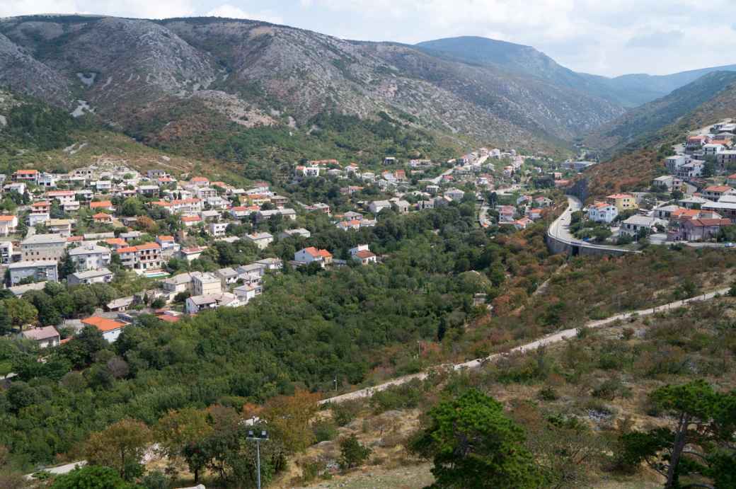 View to Mala Kapela and Velebit