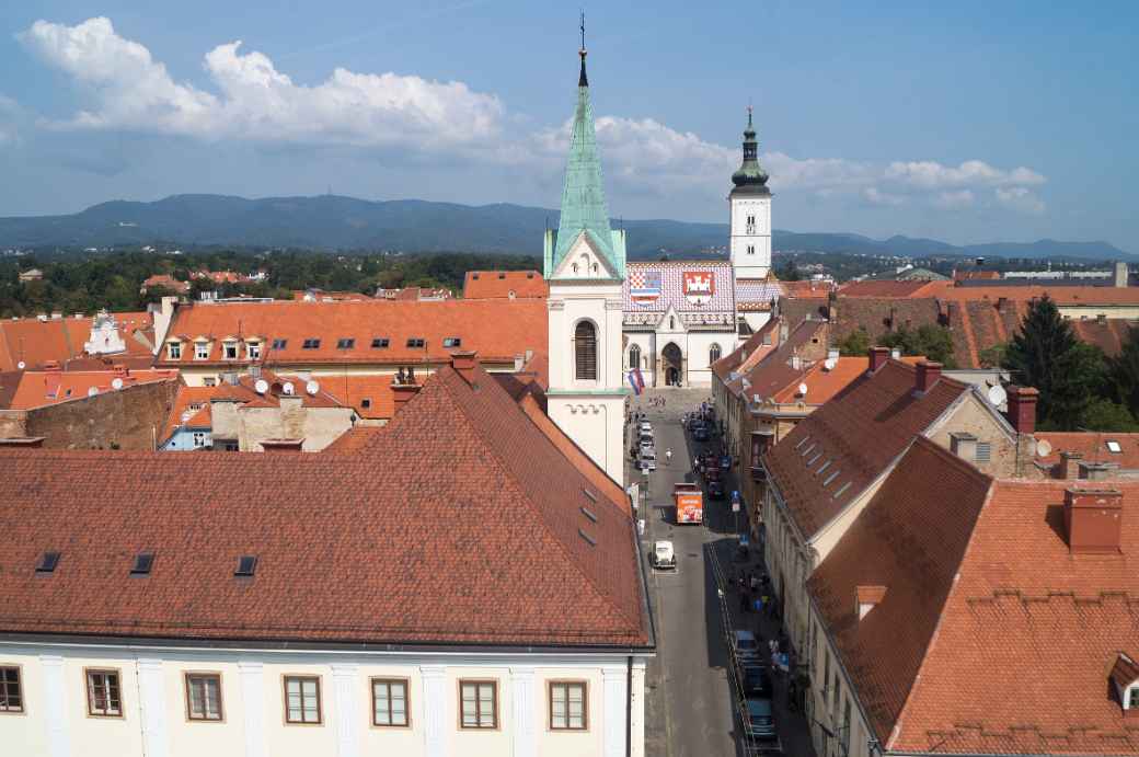 View from Kula Lotrščak