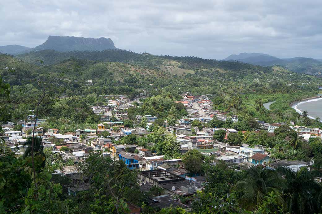 View from Hotel El Castillo, Baracoa