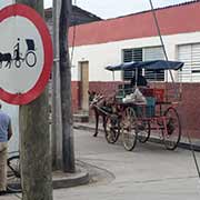 Horse drawn cart, Bayamo