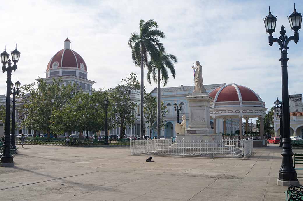 Parque José Martí from north, Cienfuegos