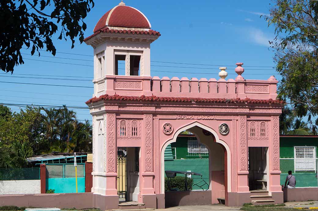 Gate to Palacio de Valle, Cienfuegos