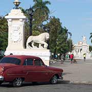 Parque José Martí from the east, Cienfuegos