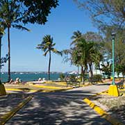 Park in La Punta, Cienfuegos