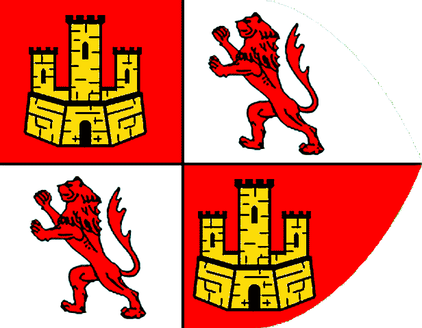 Flag of Castile and Leon, 1492