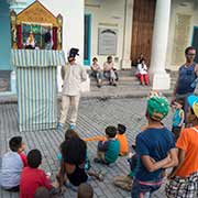 Puppet show, Plaza Vieja