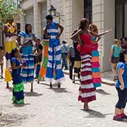 Street performers, Old Havana