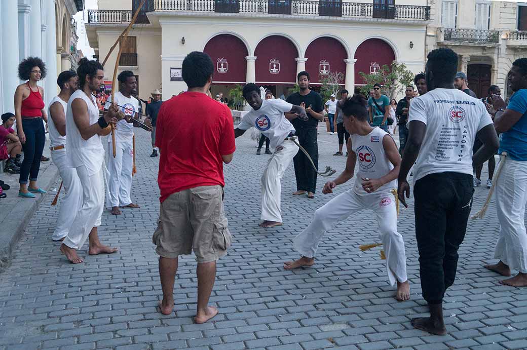 Demonstration of Capoeira