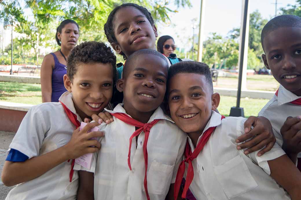 School children, Santiago de Cuba