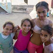 Four girls, Trinidad