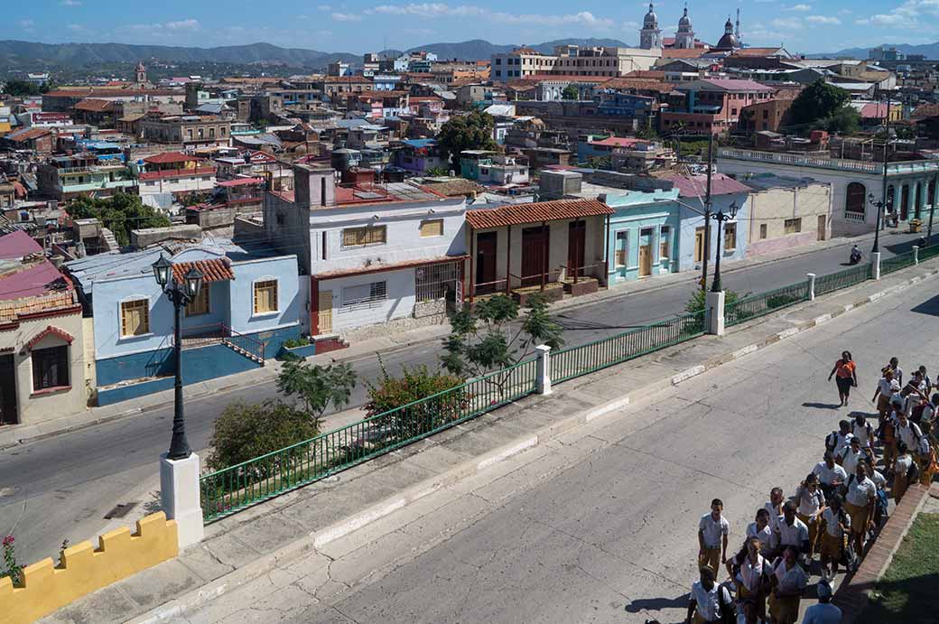 View from Jesús Rabi, Santiago de Cuba