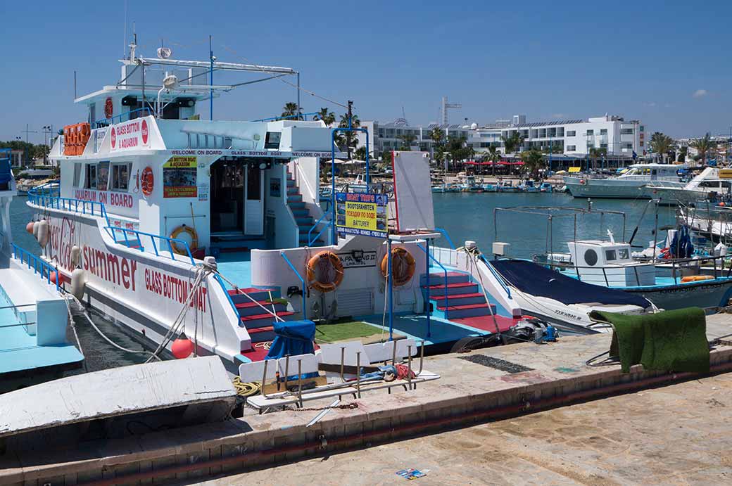 Glass bottom boat, Agia Napa