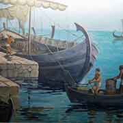 Painting, Shipwreck Museum, Kyrenia