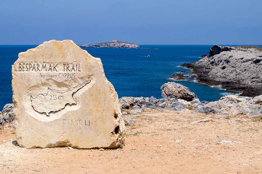 Beşparmak Trail end, Cape of Victory