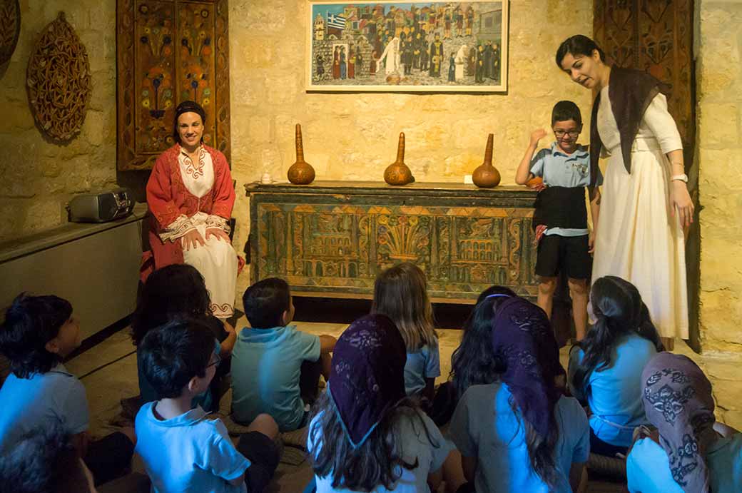 Children in Cyprus Folk Art Museum