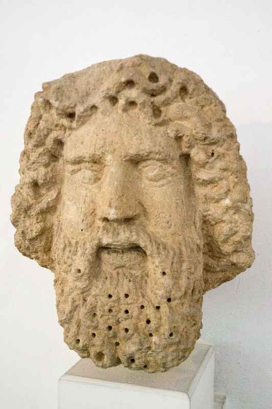 Head of Sarapis, Cyprus Museum