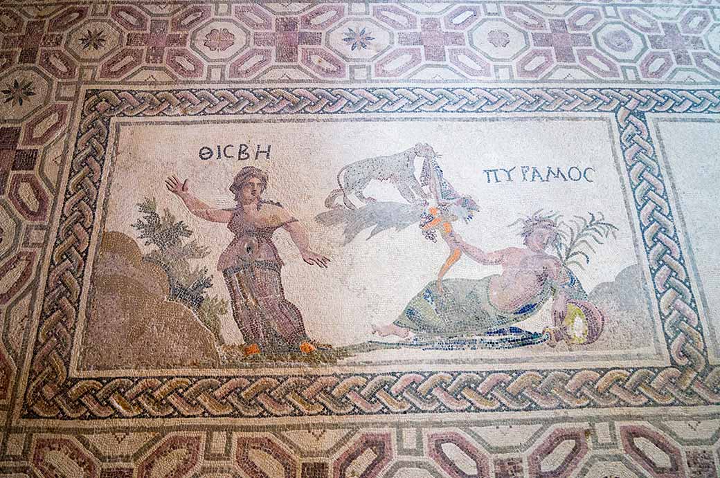 Pyramos and Thisbe Mosaic