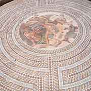 Mosaic floor, House of Theseus