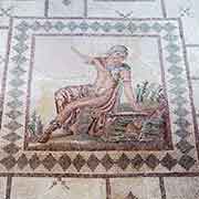 Narcissus mosaic, Dionysos' House