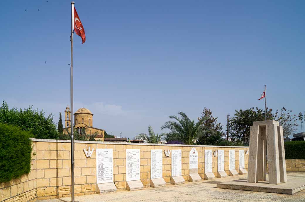 Martyr's Park memorials, Güzelyurt
