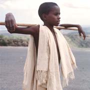 A young Afar boy