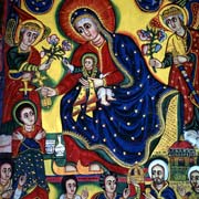 Virgin Mary fresco