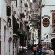 Narrow Amalfi street