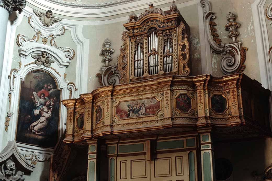Pipe organ, Sasso Caveoso