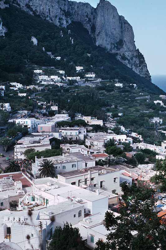 Overlooking Capri