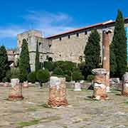 Basilica Forense Romana, Castello di San Giusto