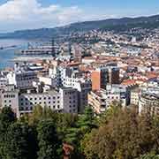 View of Trieste, north