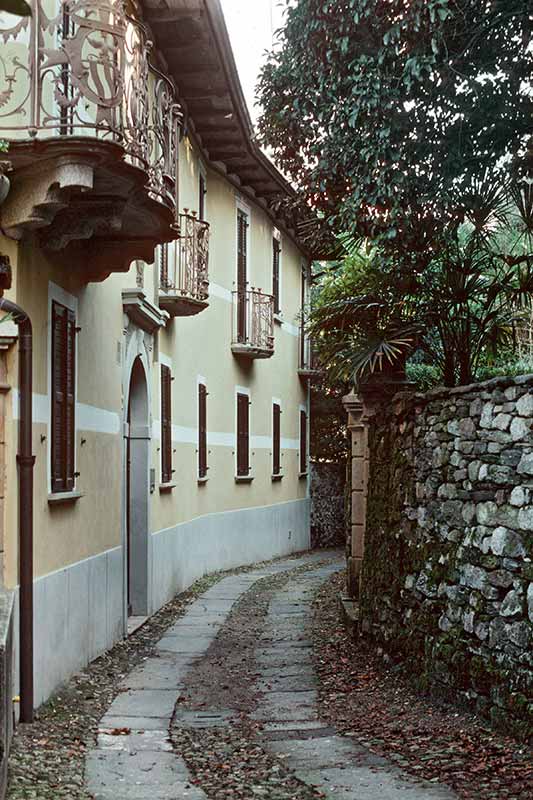 San Giulio island street