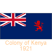 Colony of Kenya, 1921