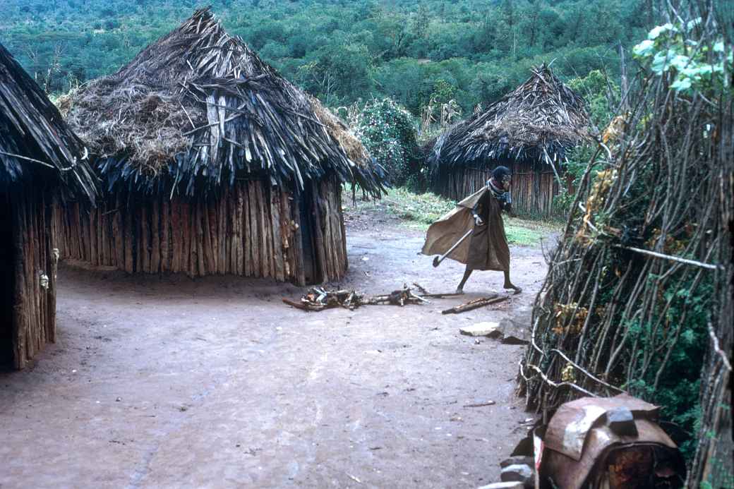 Turkana village