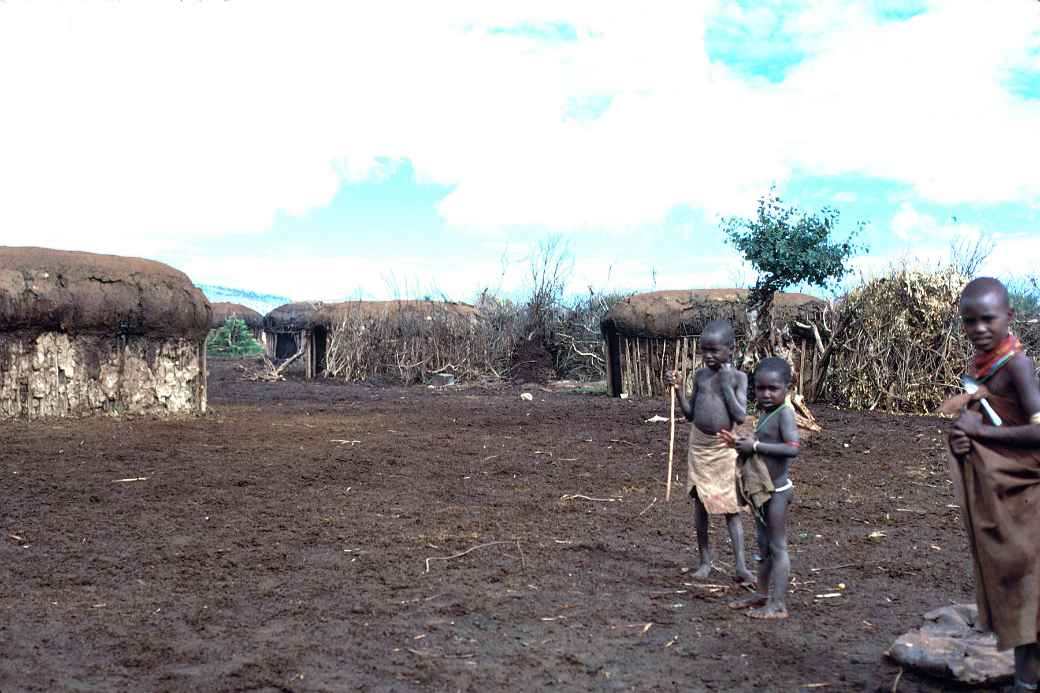 Samburu village