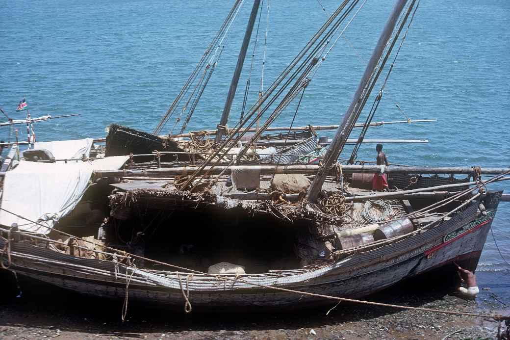 Repairing a dhow