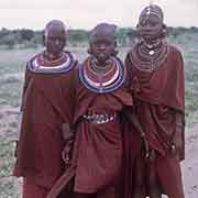 Maasai girls, Loita Plains