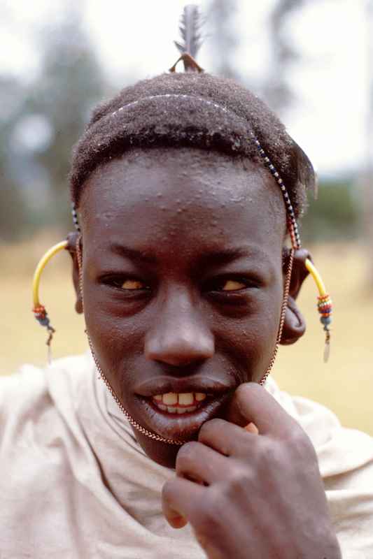 Young Samburu man