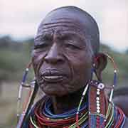 Elderly Samburu woman