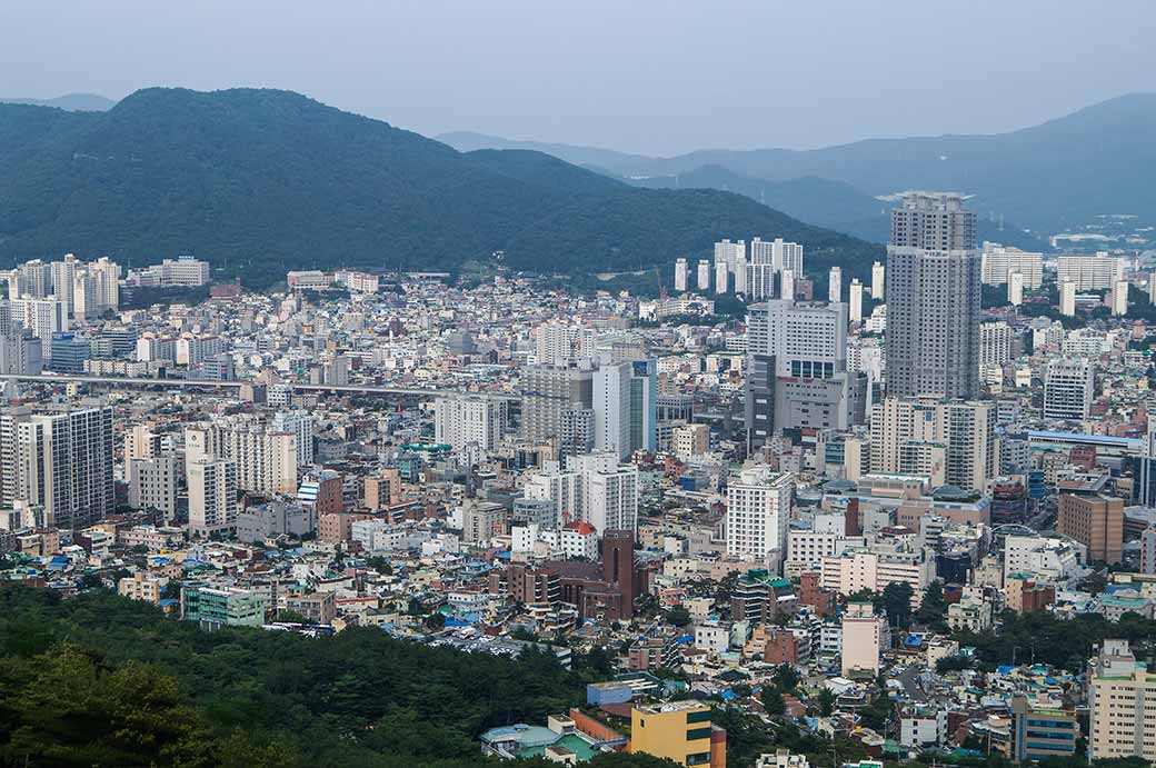 Busan from Geumjeongsan