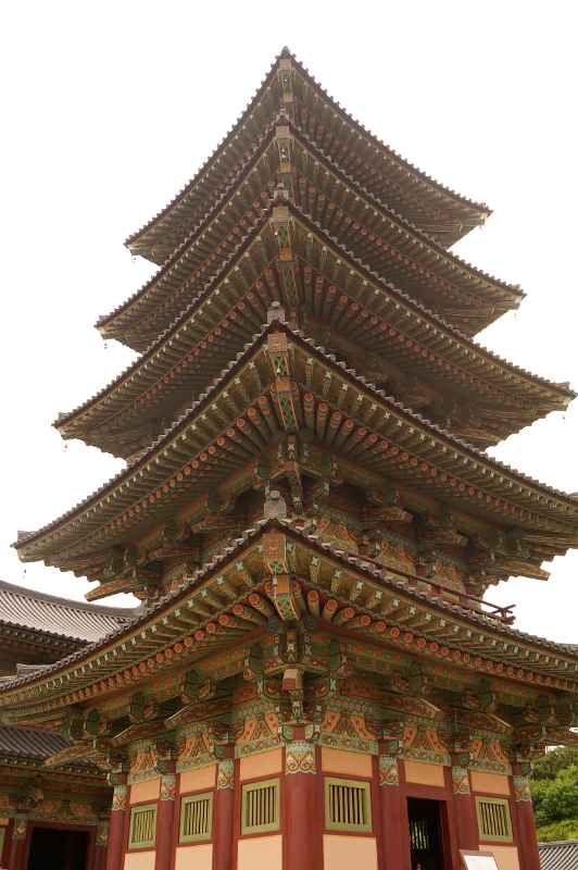 Wooden pagoda