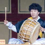 Traditional Korean drumming