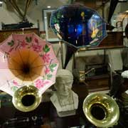 Various Edison phonographs