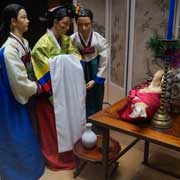 Korean wedding display