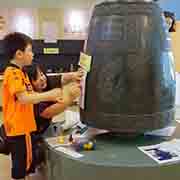 Temple bell, Gyeongju Museum