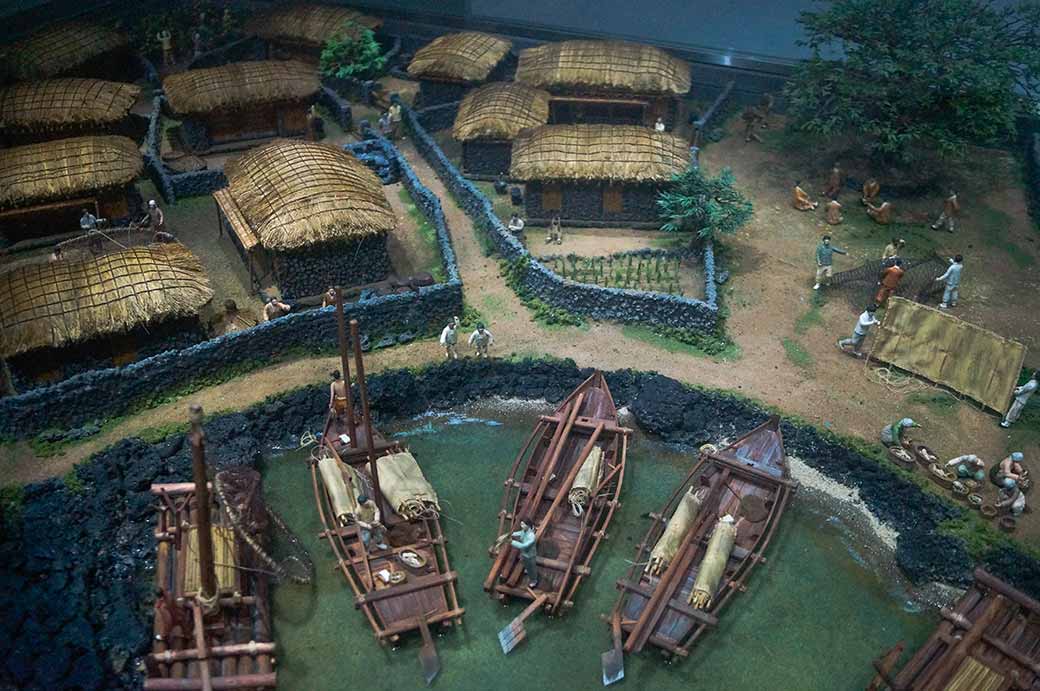 Fishing village model