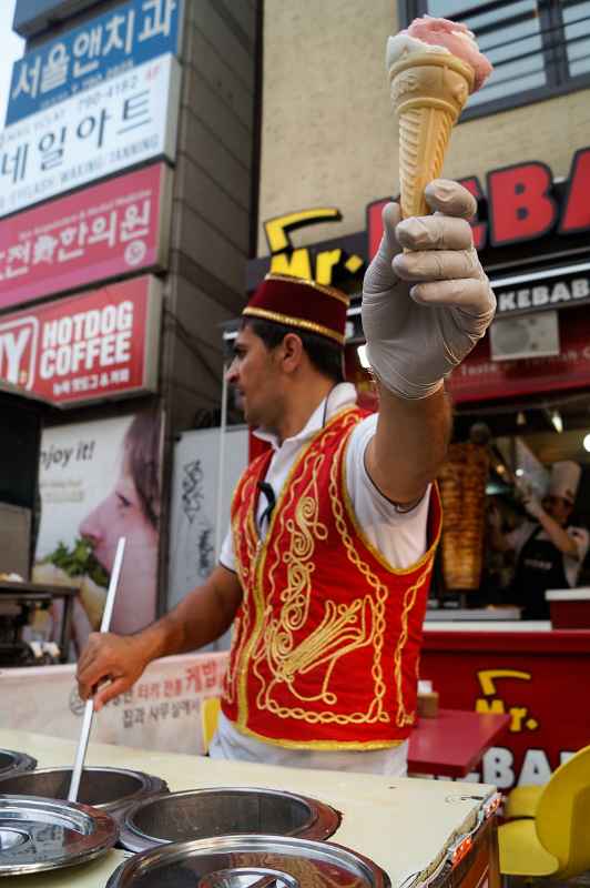 Ice cream vendor