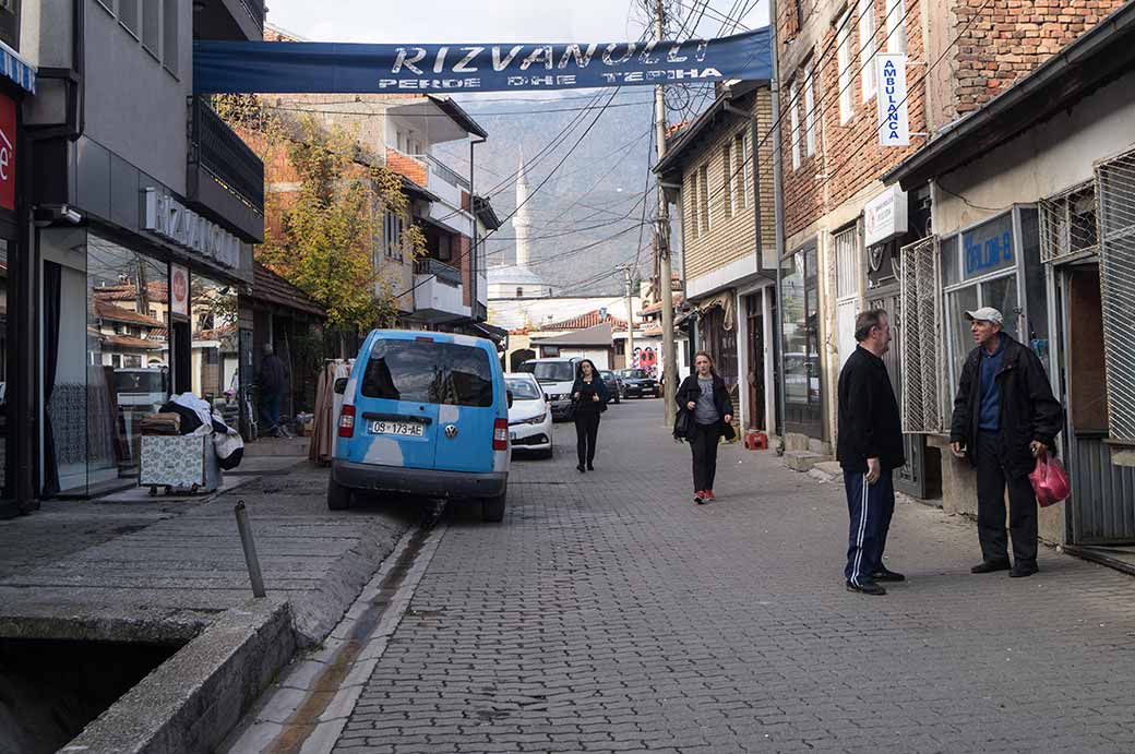 Street to Bajrakli mosque