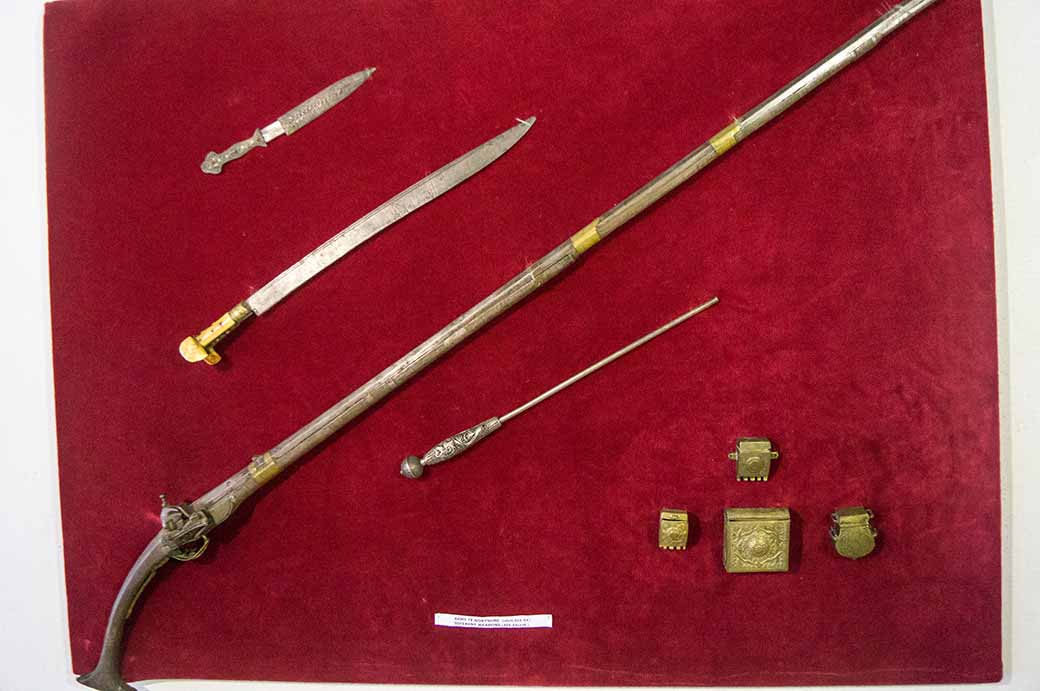 Antique weapons